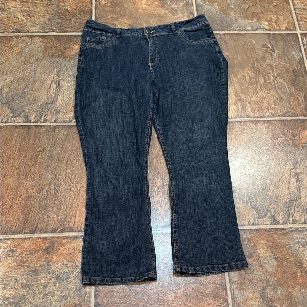 Riders by Lee Women's Deep Indigo Boot Cut Jeans